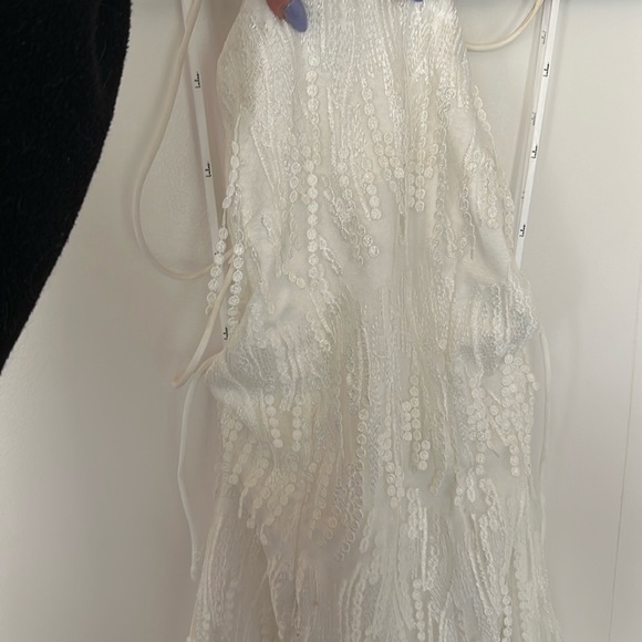 Lulu white sequence dress - Picture 1 of 6